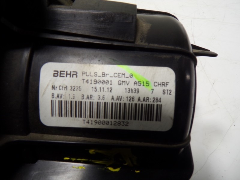 Recambio de motor calefaccion para citroën c3 1.4 hdi referencia OEM IAM 6441CR T41900012832 T41900012832