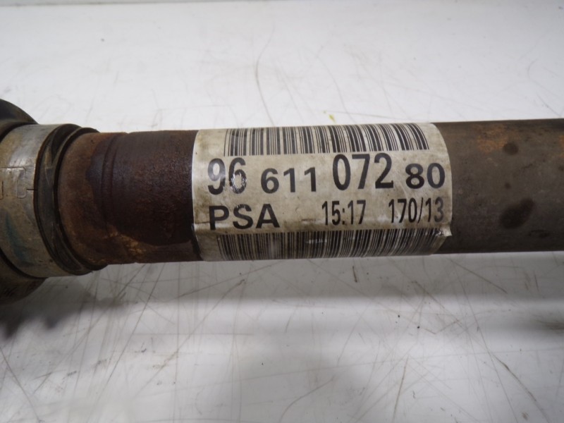 Recambio de transmision derecha para peugeot 308 1.6 16v hdi fap referencia OEM IAM 3273VN 9661107280 