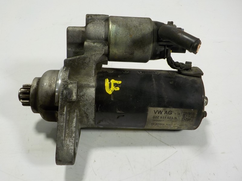 Recambio de motor arranque para skoda rapid 1.6 tdi dpf referencia OEM IAM 02Z911023NX 02Z911023N 