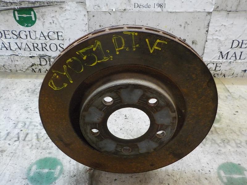 Recambio de disco freno delantero para jeep compass 2.4 16v cat referencia OEM IAM   