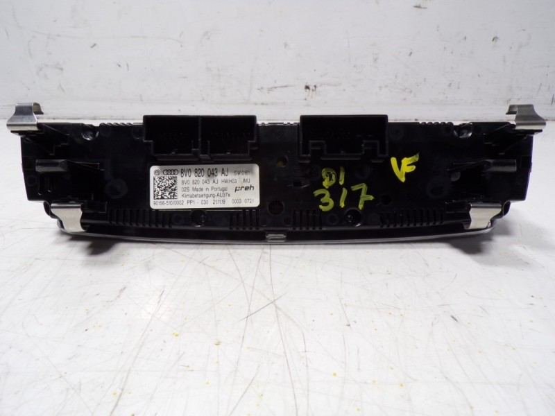 Recambio de mando climatizador para audi q2 (gab) 30 tfsi advanced referencia OEM IAM 8V0820043AJIMJ 8V0820043AJ 