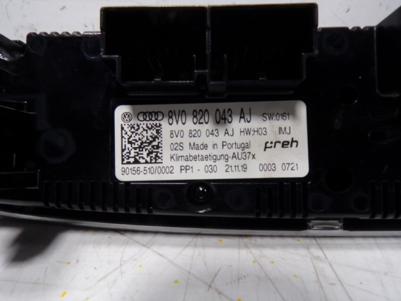 Recambio de mando climatizador para audi q2 (gab) 30 tfsi advanced referencia OEM IAM 8V0820043AJIMJ 8V0820043AJ 