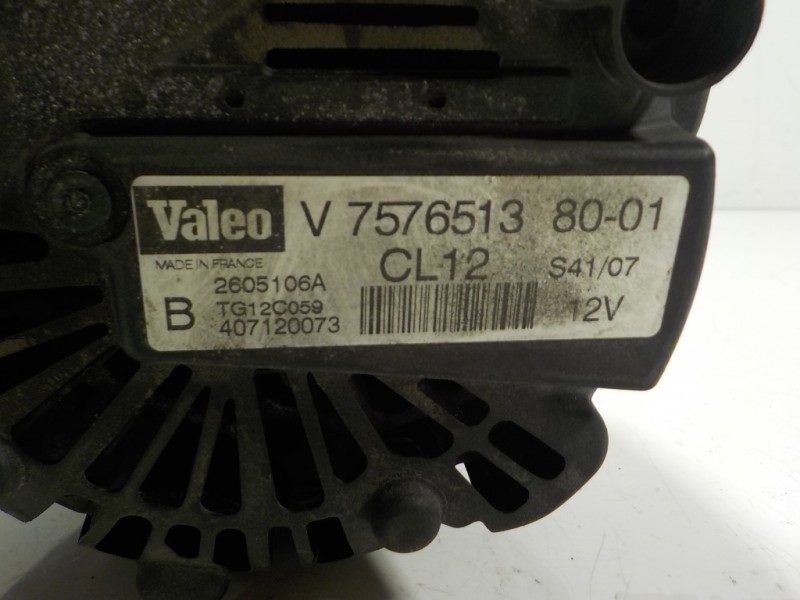 Recambio de alternador para bmw mini (r56) 1.4 16v cat referencia OEM IAM  7576513 