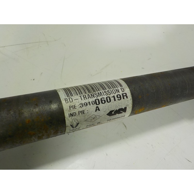 Recambio de transmision derecha para renault master iv 2.3 dci diesel fap energy cat referencia OEM IAM  391006019R 