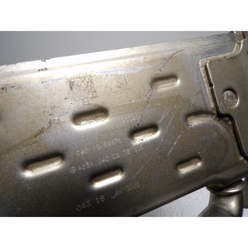 Recambio de enfriador egr para mercedes-benz vito kasten 2.1 cdi cat referencia OEM IAM A6511400675 A3511400676Q05 