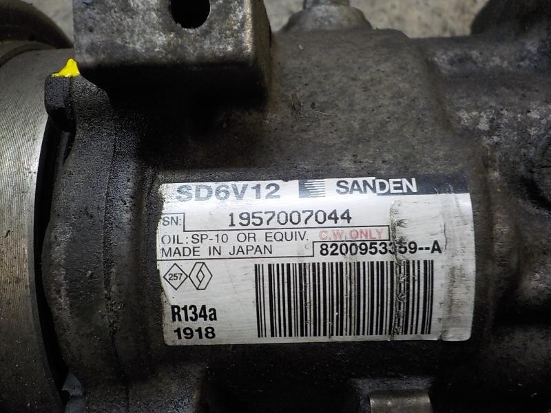 Recambio de compresor aire acondicionado para renault kangoo 1.5 dci diesel referencia OEM IAM   