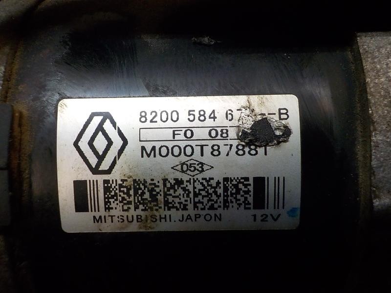 Recambio de motor arranque para renault kangoo 1.5 dci diesel referencia OEM IAM   