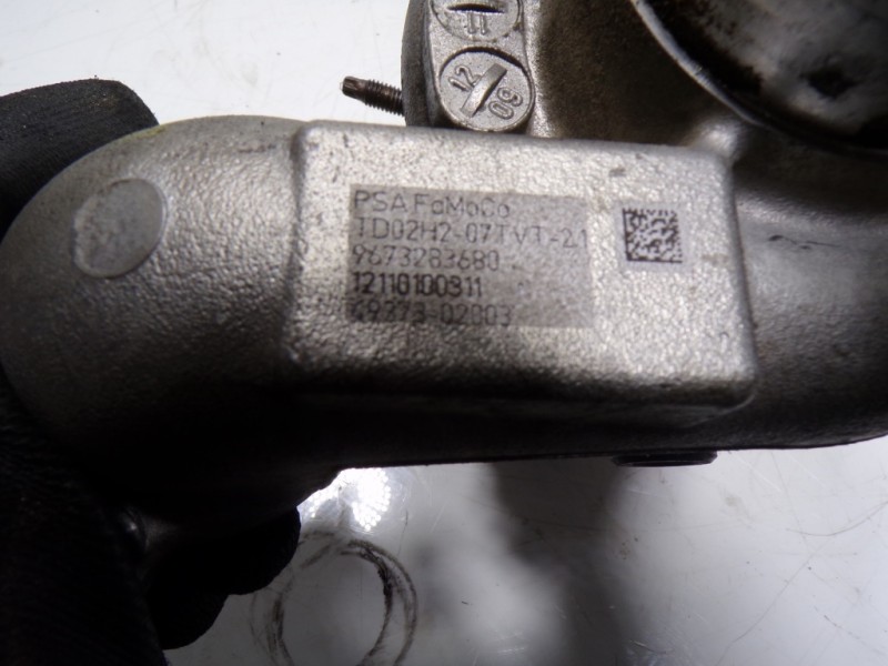 Recambio de turbocompresor para citroën c3 1.4 hdi referencia OEM IAM 0375Q9 9673283680 4937352020