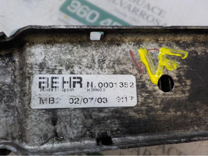 Recambio de intercooler para renault megane ii berlina 3p 1.9 dci diesel referencia OEM IAM   