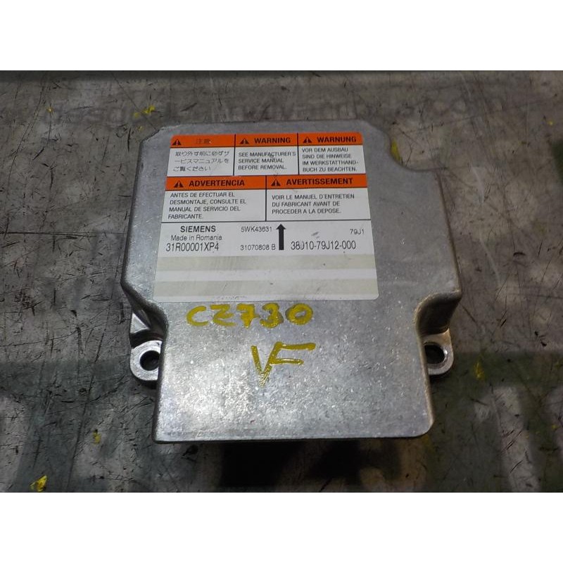 Recambio de centralita airbag para fiat sedici (189) 1.9 jtd 8v (d19aa) referencia OEM IAM 71750012 3801079J12000 