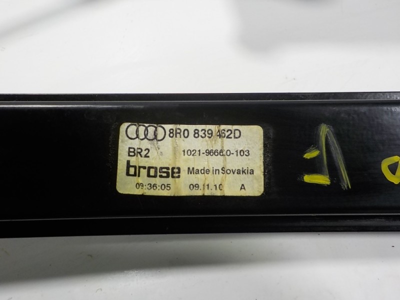 Recambio de elevalunas trasero derecho para audi q5 (8r) 3.0 tdi referencia OEM IAM 8R0839462D 8R0839462D 1021966620103