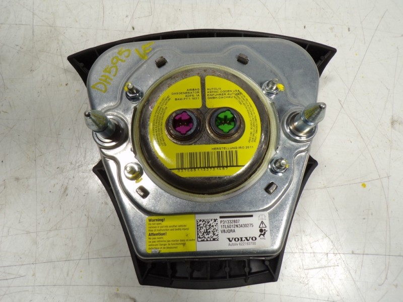 Recambio de airbag delantero izquierdo para volvo c30 1.6 diesel cat referencia OEM IAM 31332807 P31332807 1TL6012N3430275
