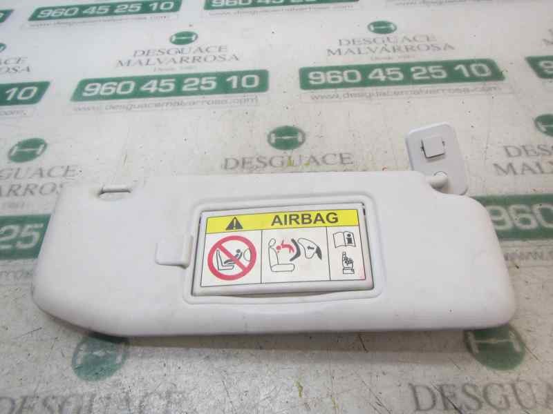 Recambio de parasol derecho para peugeot 208 1.2 12v vti referencia OEM IAM 16125932PR  