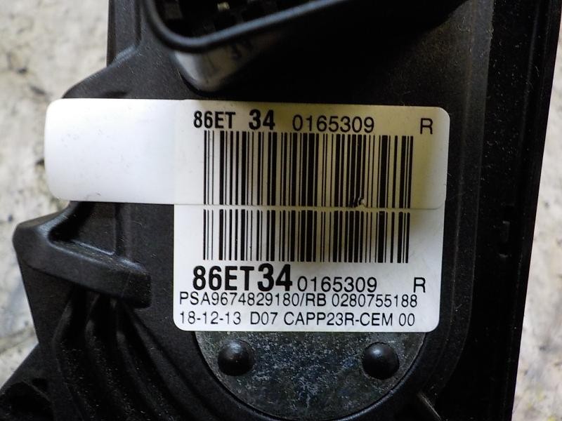 Recambio de potenciometro pedal para peugeot 308 1.6 hdi referencia OEM IAM 9674829180 9674829180 