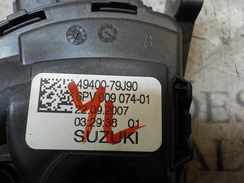 Recambio de potenciometro pedal para fiat sedici (189) 1.9 jtd 8v (d19aa) referencia OEM IAM 71768379 4940079J90 