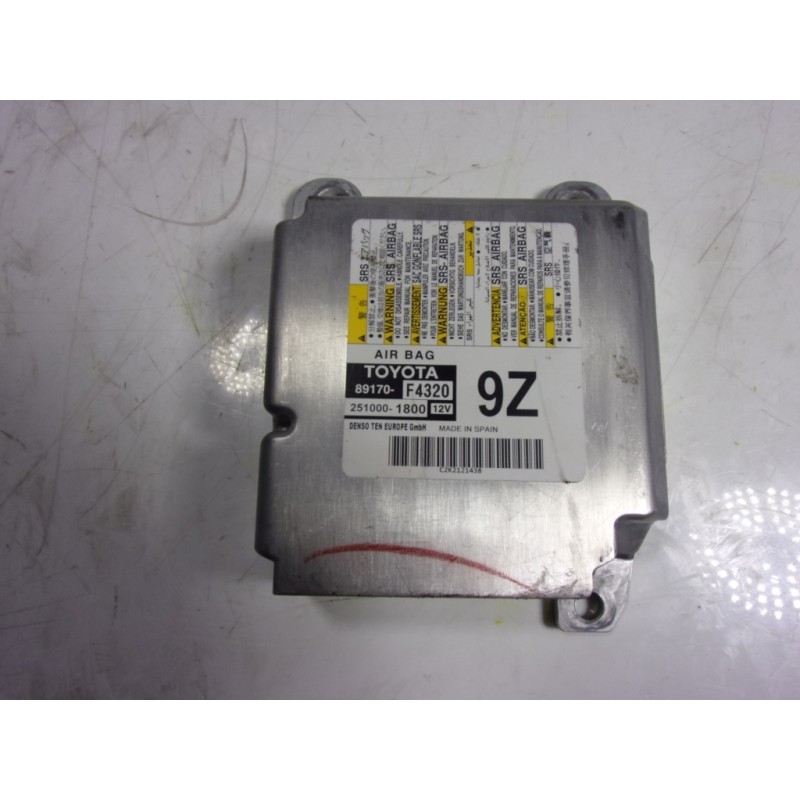 Recambio de centralita airbag para toyota c-hr 132 kw referencia OEM IAM 89170F4320 89170F4320 2510001800