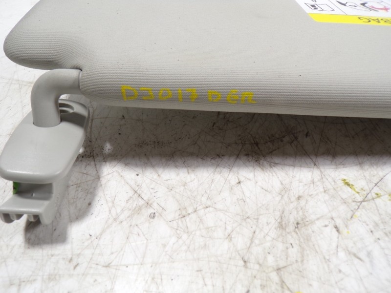 Recambio de parasol derecho para volkswagen caddy furgón/kombi 2.0 tdi referencia OEM IAM 2K5857552C2F4  