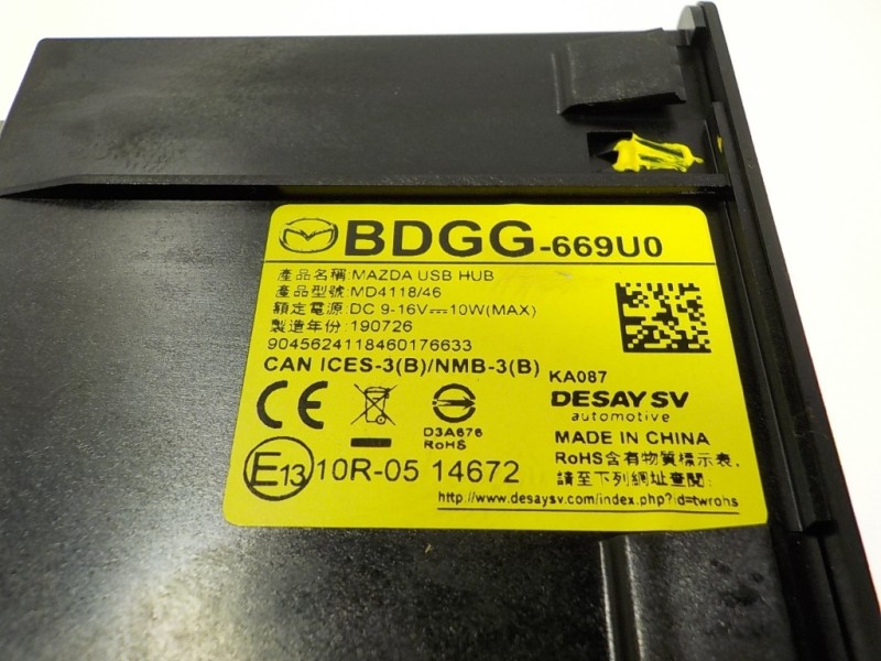 Recambio de modulo electronico para mazda 3 berlina (bp) evolution referencia OEM IAM  BDGG669U0 