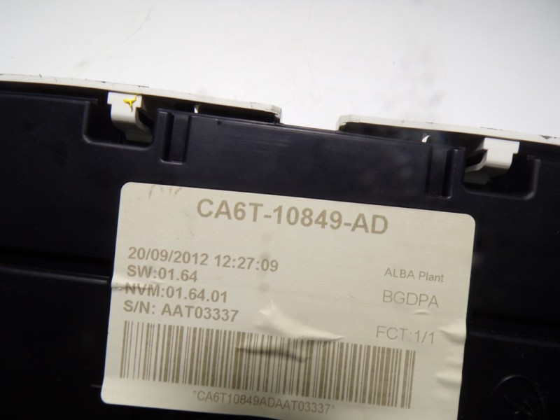 Recambio de cuadro instrumentos para ford fiesta (cb1) 1.25 16v cat referencia OEM IAM 1786848 CA6T10849AD 