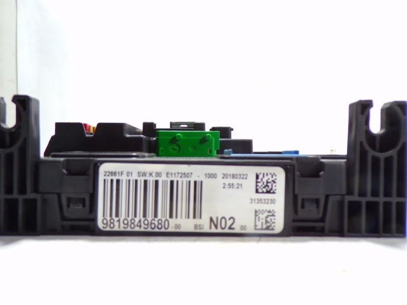 Recambio de caja reles / fusibles para peugeot 208 1.6 blue-hdi fap referencia OEM IAM 1611427780 9819849680 