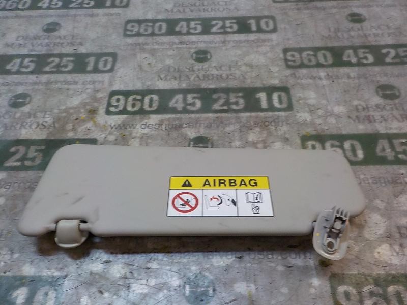 Recambio de parasol derecho para dacia sandero 1.5 dci diesel fap cat referencia OEM IAM 964001213R  