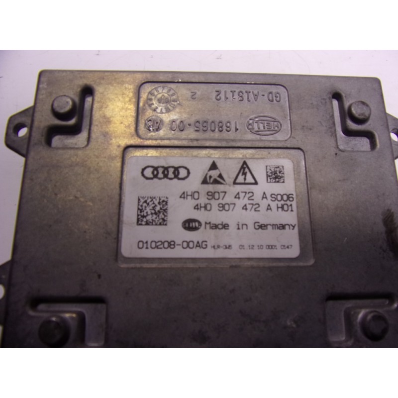 Recambio de centralita faros xenon para audi a8 (4h) 4.2 tdi quattro largo referencia OEM IAM 4H0907472B 4H0907472A 