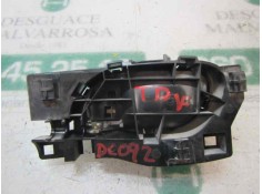 Recambio de maneta interior trasera derecha para peugeot 208 1.2 12v vti referencia OEM IAM 96555516VV   2