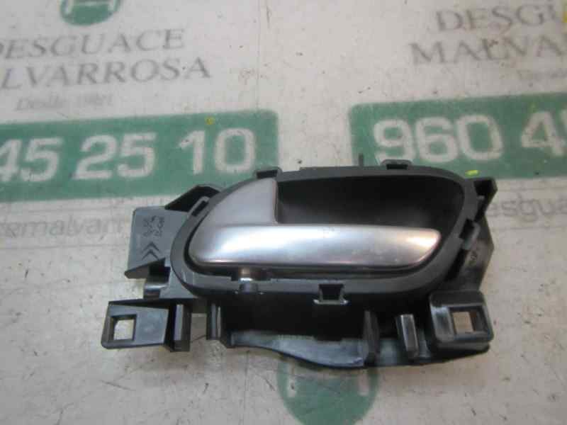 Recambio de maneta interior trasera izquierda para peugeot 208 1.2 12v vti referencia OEM IAM 96555518VV  