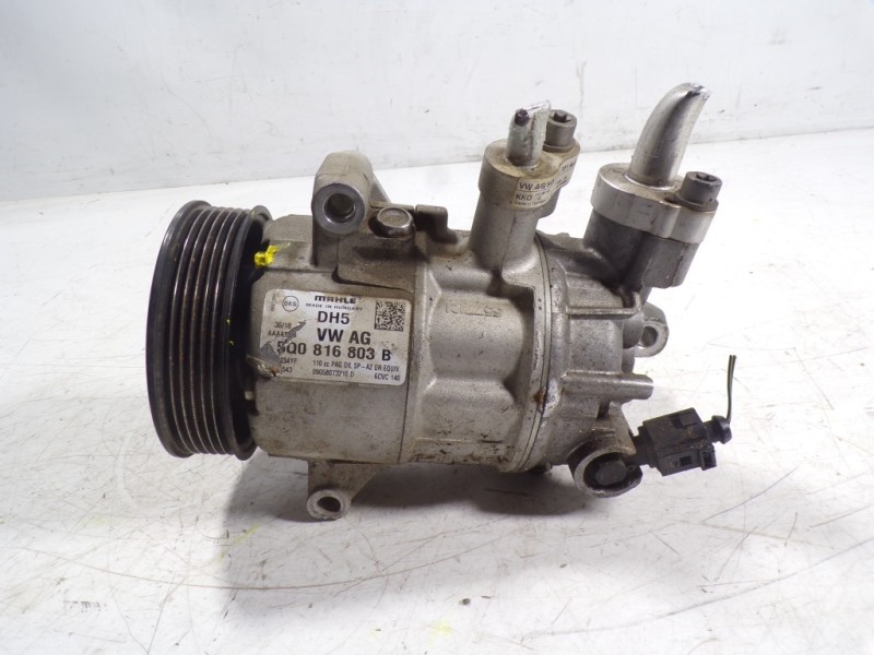Recambio de compresor aire acondicionado para seat leon (5f1) fr referencia OEM IAM 5Q0816803F 5Q0816803B 