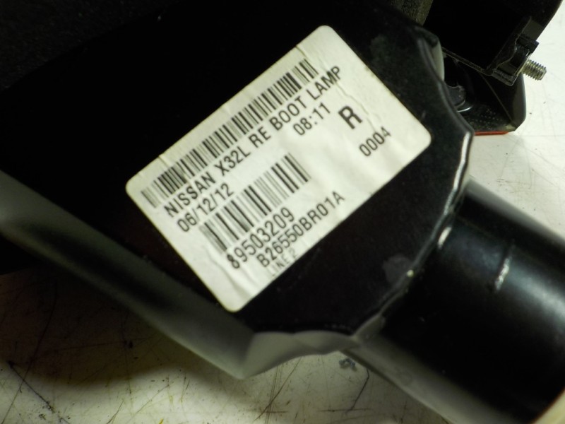 Recambio de piloto trasero derecho interior para nissan qashqai (j10) tekna premium referencia OEM IAM  89503209 