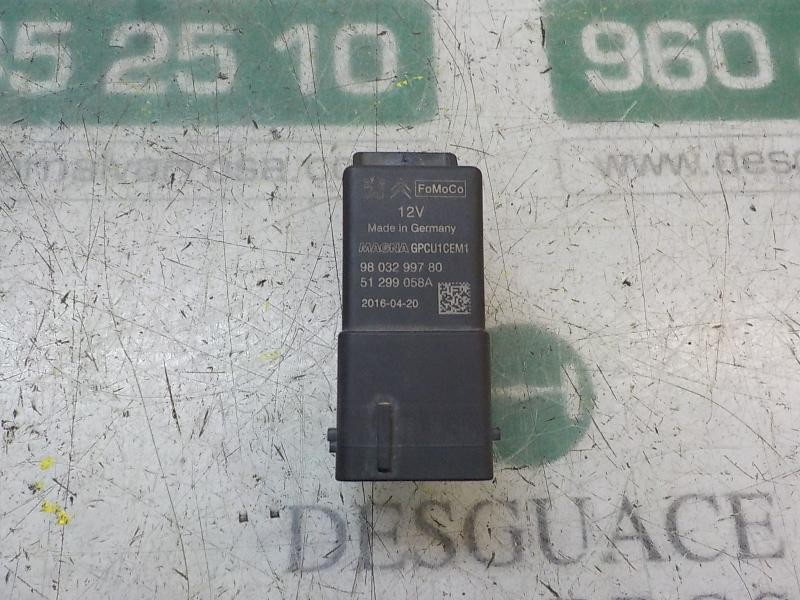 Recambio de caja precalentamiento para peugeot partner kombi access referencia OEM IAM   