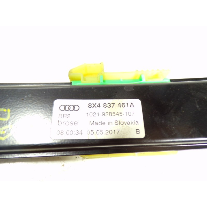 Recambio de elevalunas delantero izquierdo para audi a1 sportback (8xf) 1.6 tdi referencia OEM IAM 8X4837461A 8X4837461A 