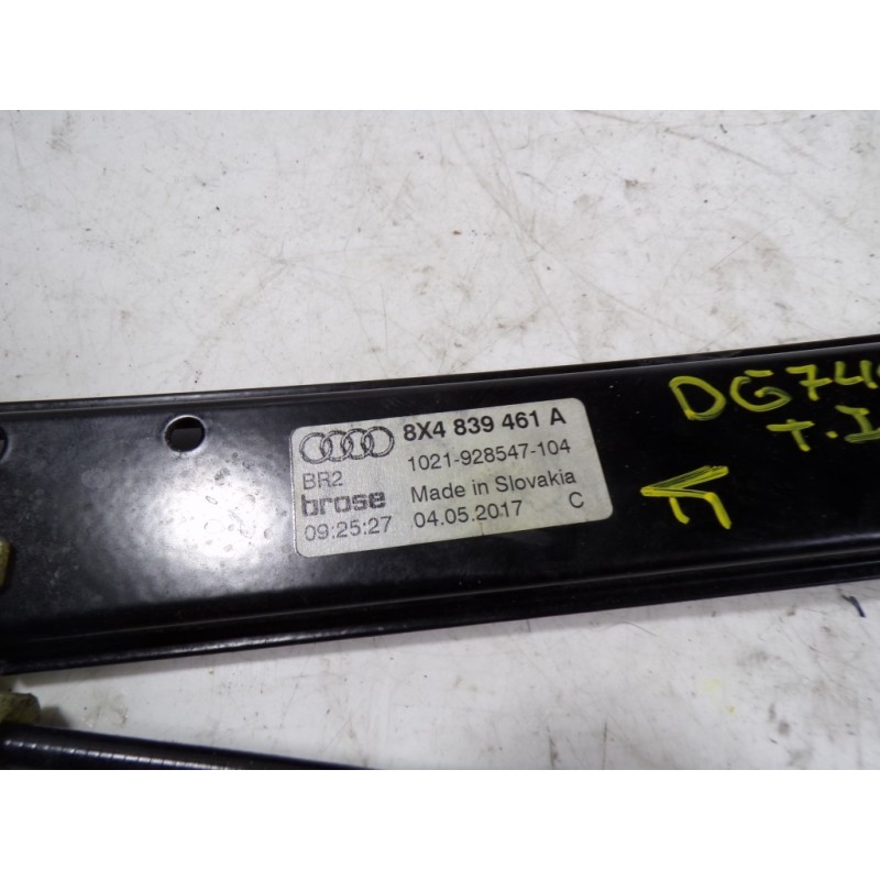 Recambio de elevalunas trasero izquierdo para audi a1 sportback (8xf) 1.6 tdi referencia OEM IAM 8X4839461A 8X4839461A 