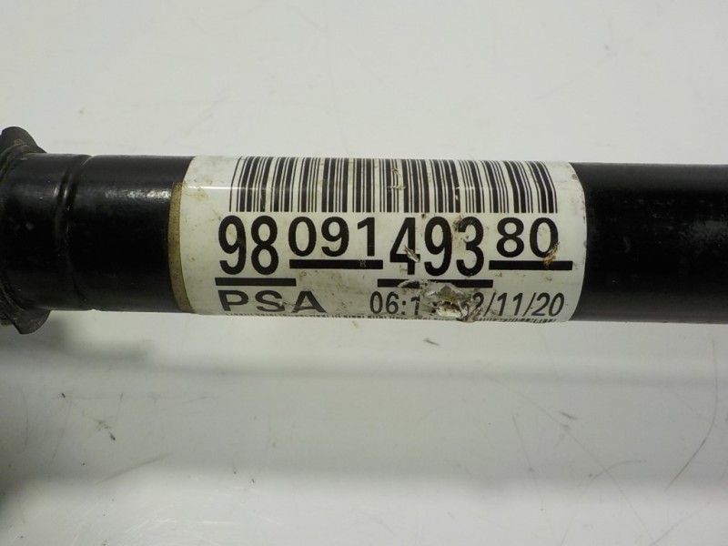 Recambio de transmision izquierda para peugeot 308 1.6 blue-hdi fap referencia OEM IAM 9809149380 9809149380 