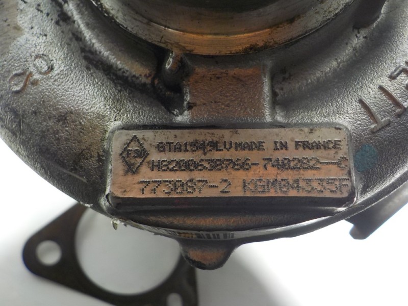 Recambio de turbocompresor para renault koleos bose edition referencia OEM IAM  H8200638766 