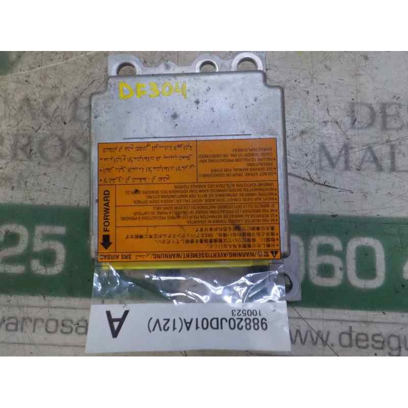 Recambio de centralita airbag para nissan qashqai (j10) 1.5 turbodiesel cat referencia OEM IAM K8820JD01A 98820JD01A 