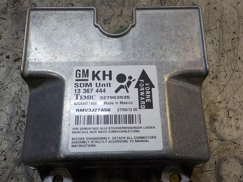 Recambio de centralita airbag para opel zafira b 1.6 16v cat referencia OEM IAM   