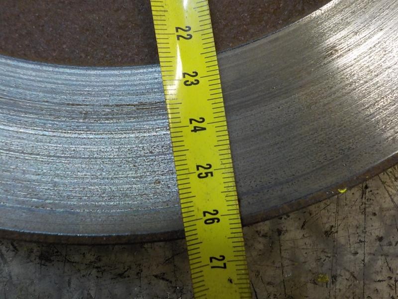 Recambio de disco freno trasero para opel zafira b 1.6 16v cat referencia OEM IAM   