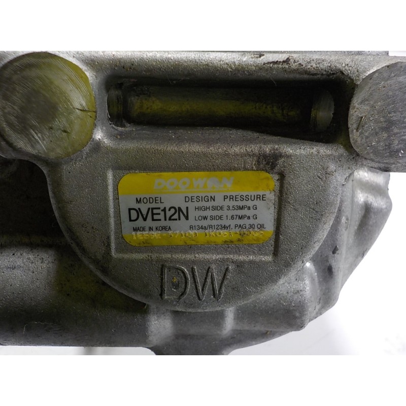 Recambio de compresor aire acondicionado para kia rio (yb) 1.0 tgdi cat referencia OEM IAM 97701H8550 1E59E37100 
