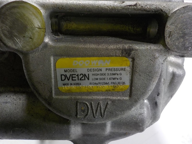 Recambio de compresor aire acondicionado para kia rio (yb) 1.0 tgdi cat referencia OEM IAM 97701H8550 1E59E37100 