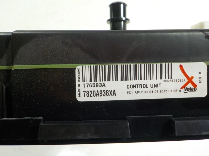 Recambio de mando climatizador para mitsubishi space star (a00) 1.2 referencia OEM IAM 7820A938XA 7820A938XA 