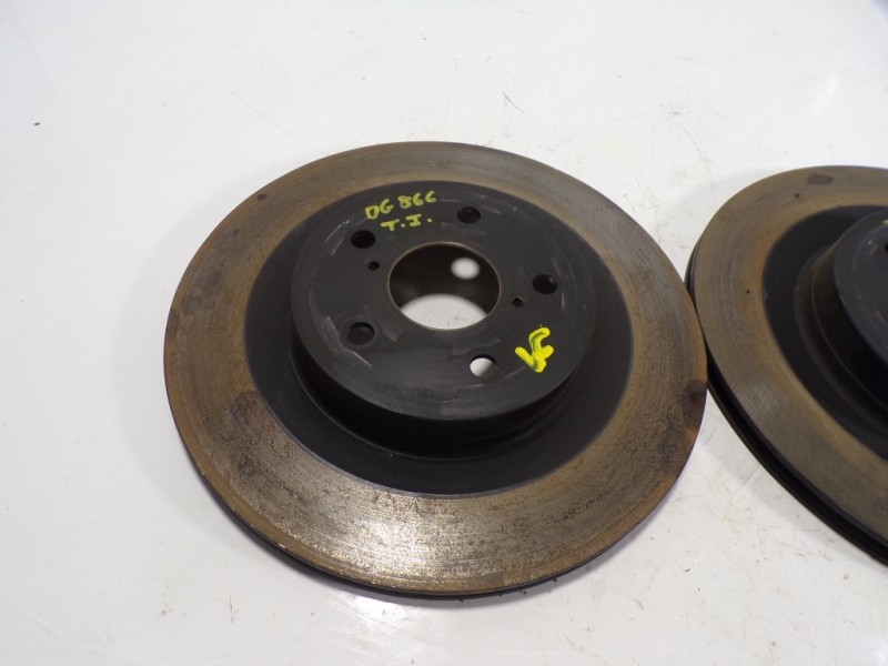 Recambio de disco freno trasero para toyota rav4 hybrid fwd referencia OEM IAM 4243142080  