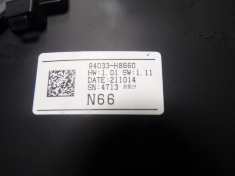 Recambio de cuadro instrumentos para kia rio (yb) 1.0 tgdi cat referencia OEM IAM 94033H8660 94033H8660 