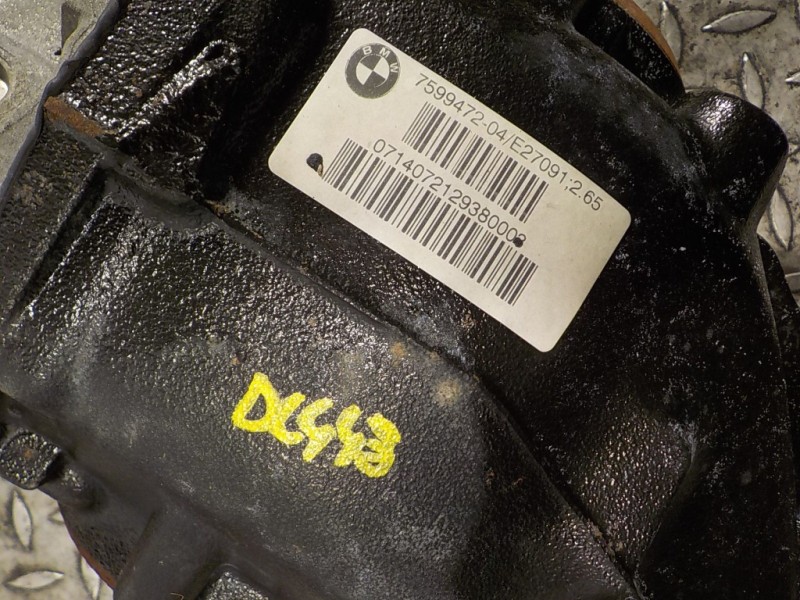 Recambio de diferencial trasero para bmw serie 1 lim. (f20) 2.0 turbodiesel referencia OEM IAM 33107599472 7599472 
