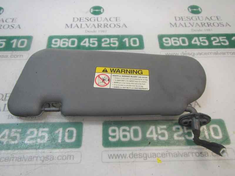 Recambio de parasol derecho para kia sorento 2.5 crdi cat referencia OEM IAM 852023E05044  