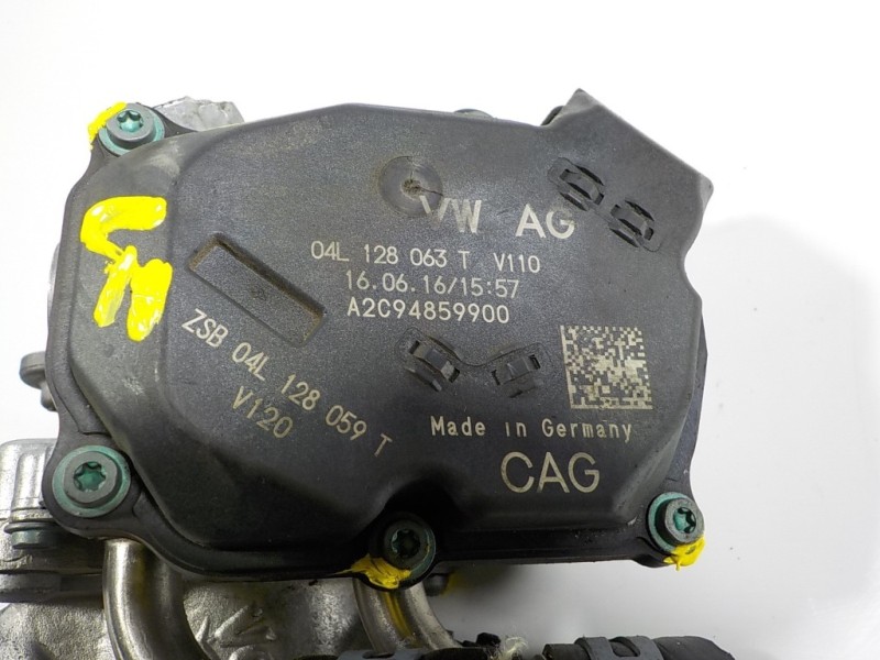 Recambio de caja mariposa para seat leon (5f1) 1.6 tdi referencia OEM IAM 04L128063T 04L128063T 