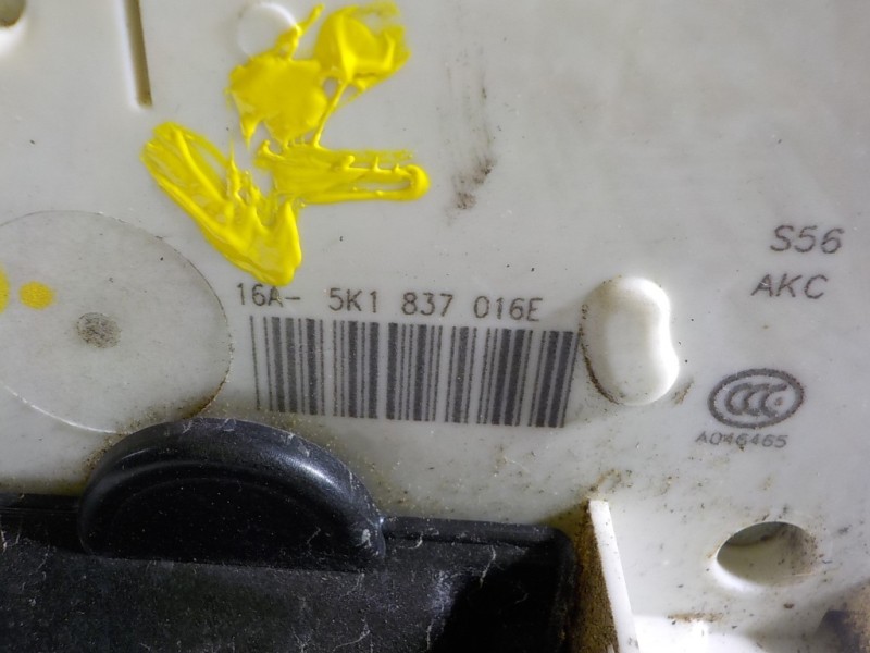 Recambio de cerradura puerta delantera derecha para seat leon (5f1) 1.6 tdi referencia OEM IAM 5K1837016E 5K1837016E 