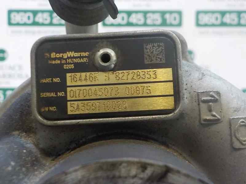 Recambio de turbocompresor para renault kangoo 1.5 dci diesel fap referencia OEM IAM   