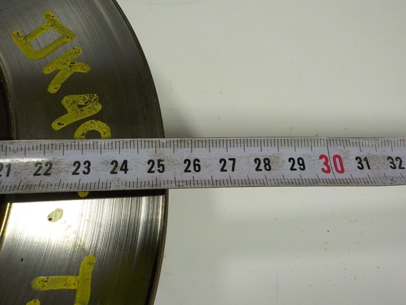 Recambio de disco freno trasero para seat leon (5f1) 1.6 tdi referencia OEM IAM 1K0615601AB  