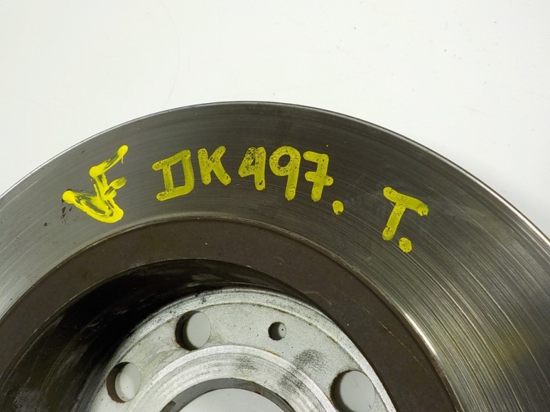 Recambio de disco freno trasero para seat leon (5f1) 1.6 tdi referencia OEM IAM 1K0615601AB  